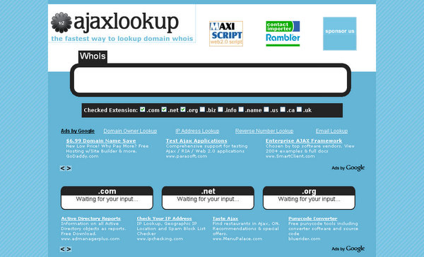 AjaxLookup.com