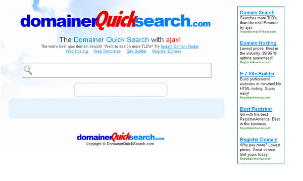 DomainerQuickSearch.com