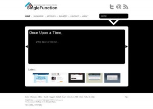 A New Look For SingleFunction.com
