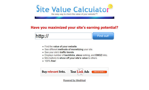 SiteValueCalculator.com