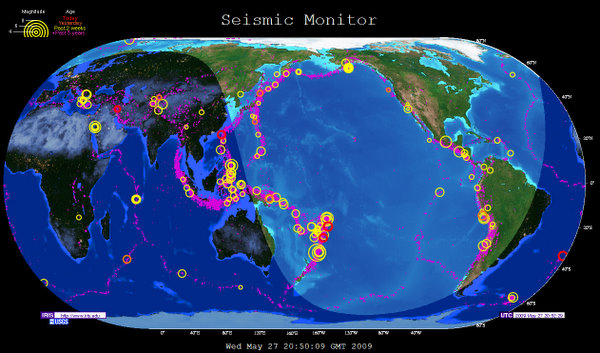 IRIS Seismic Monitor